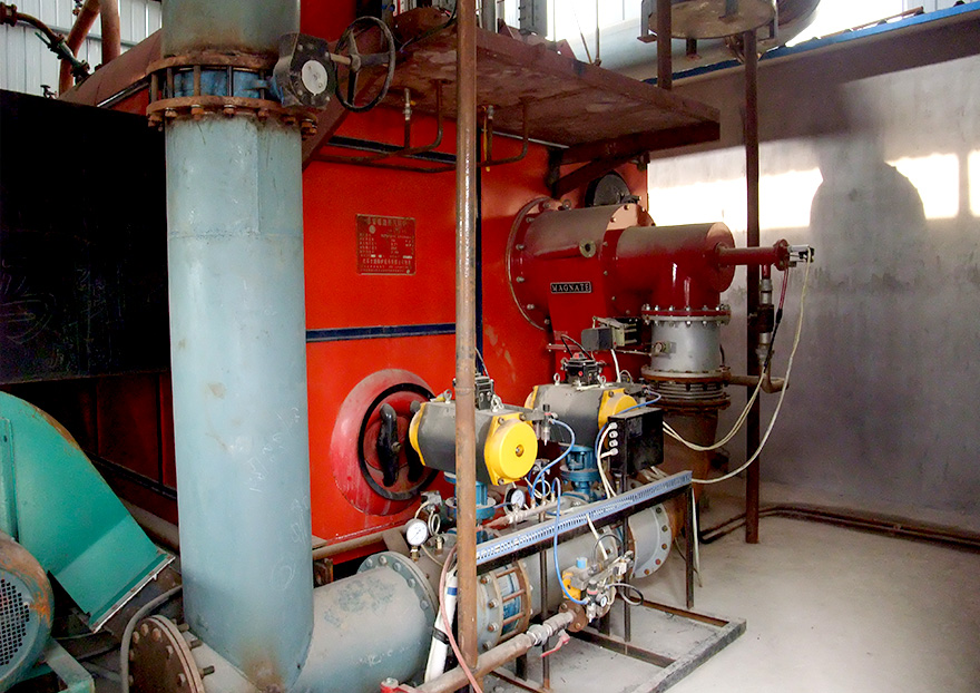 10.5MW發生爐煤氣燃燒器在江蘇用戶使用